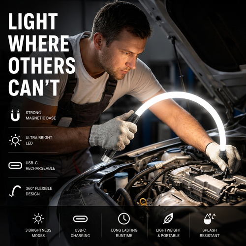 AutoFlex Flexible Car Repair & Maintenance Light