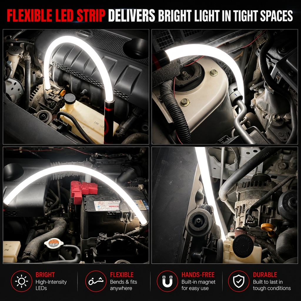 AutoFlex Flexible Car Repair & Maintenance Light
