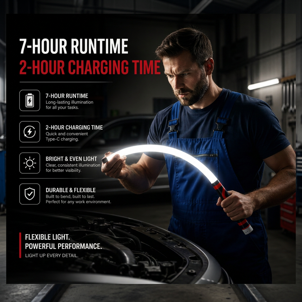 AutoFlex Flexible Car Repair & Maintenance Light